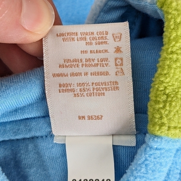 Oshkosh Fleece Stripe Bunting Snowsuit 3-6m - Picture 6 of 6